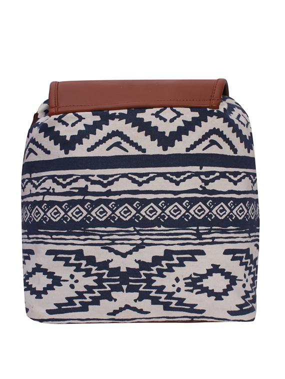 blue canvas sling bag - 19404454 -  Standard Image - 1