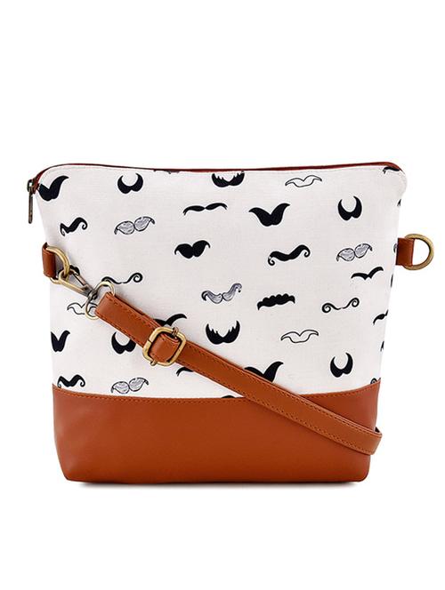 multi colored canvas sling bag - 19404479 -  Standard Image - 0