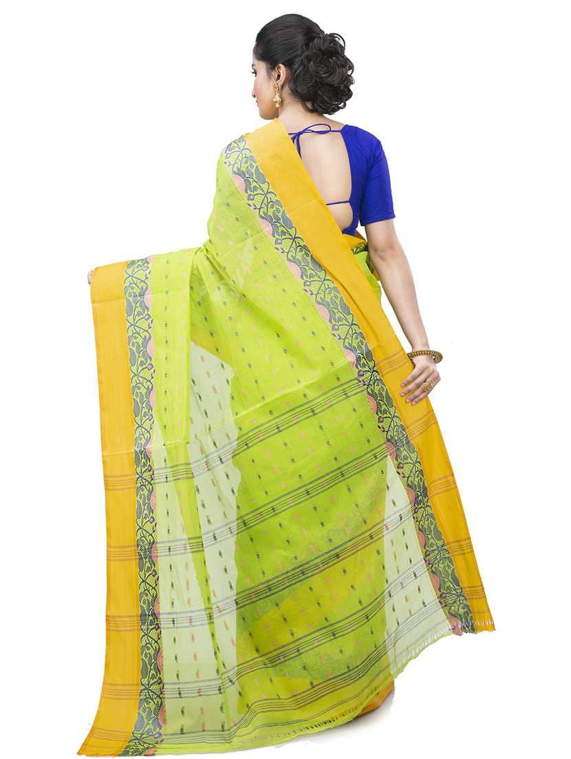 women's self design green colored saree - 19404773 -  Standard Image - 1