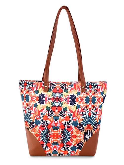 pink canvas regular shopping bag - 19406522 -  Standard Image - 0