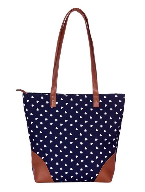 blue canvas regular shopping bag - 19406537 - Standard Image - 0