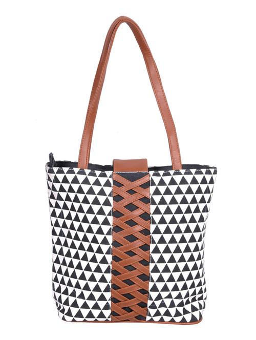 black canvas regular shopping bag - 19406575 - Standard Image - 0