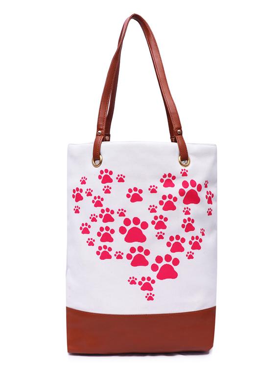 white canvas regular shopping bag - 19406604 - Zoom Image - 0