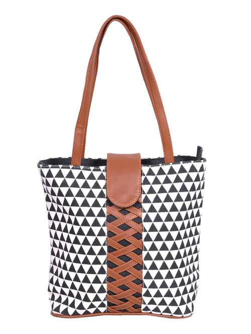 multi colored canvas regular shopping bag - 19406611 -  Standard Image - 0