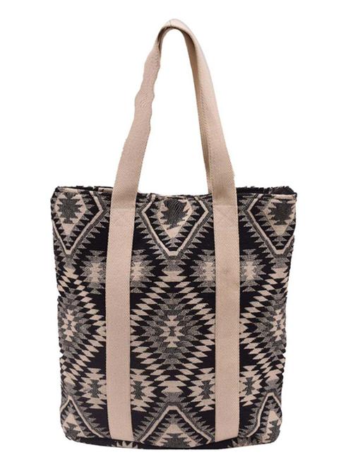black canvas regular shopping bag - 19406621 - Standard Image - 0
