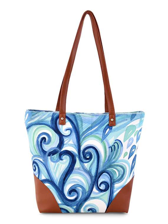 white canvas regular shopping bag - 19406643 - Zoom Image - 0