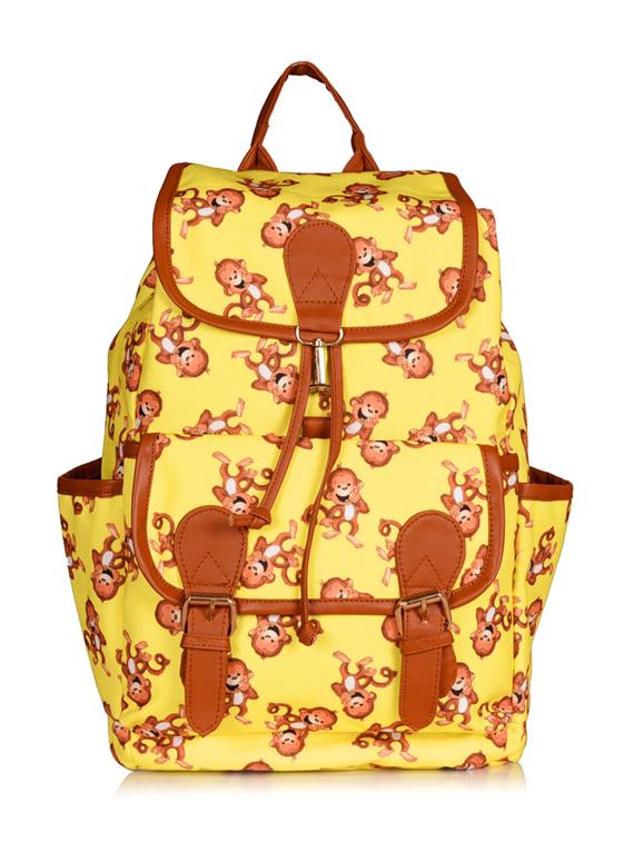 yellow canvas regular backpack - 19406673 - Zoom Image - 0