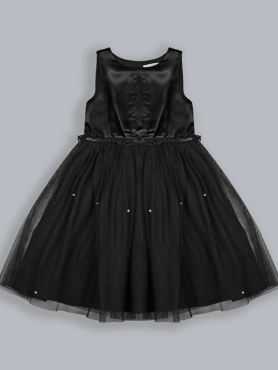 girls round neck sleeveless frock - 19406804 -  Standard Image - 1