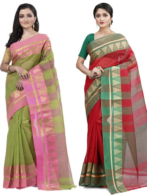 women's saree combo - 19407102 -  Standard Image - 0