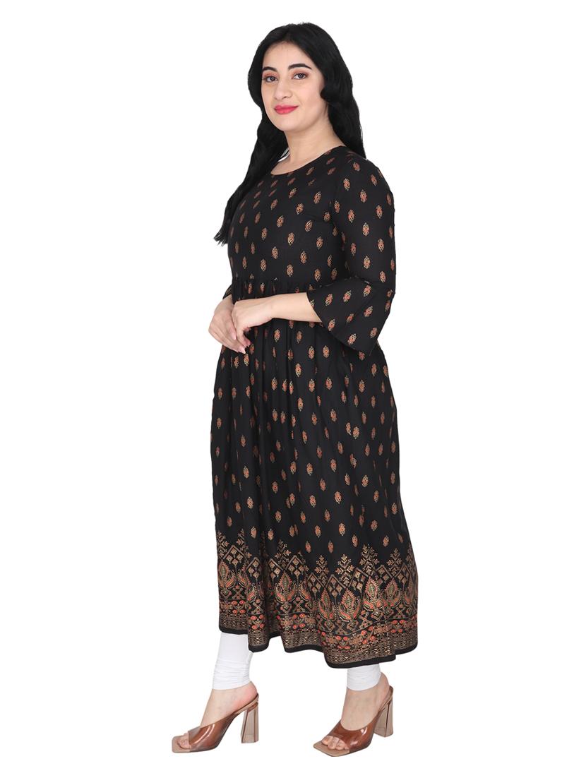 women's flared kurta - 19408180 - Standard Image - 1