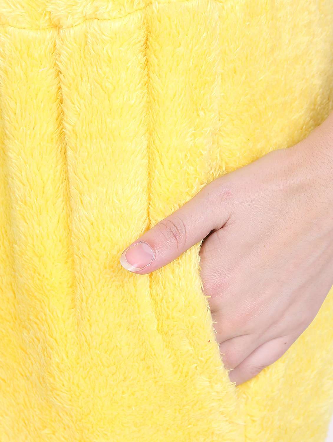 yellow fur pajama - 19408209 - Standard Image - 4