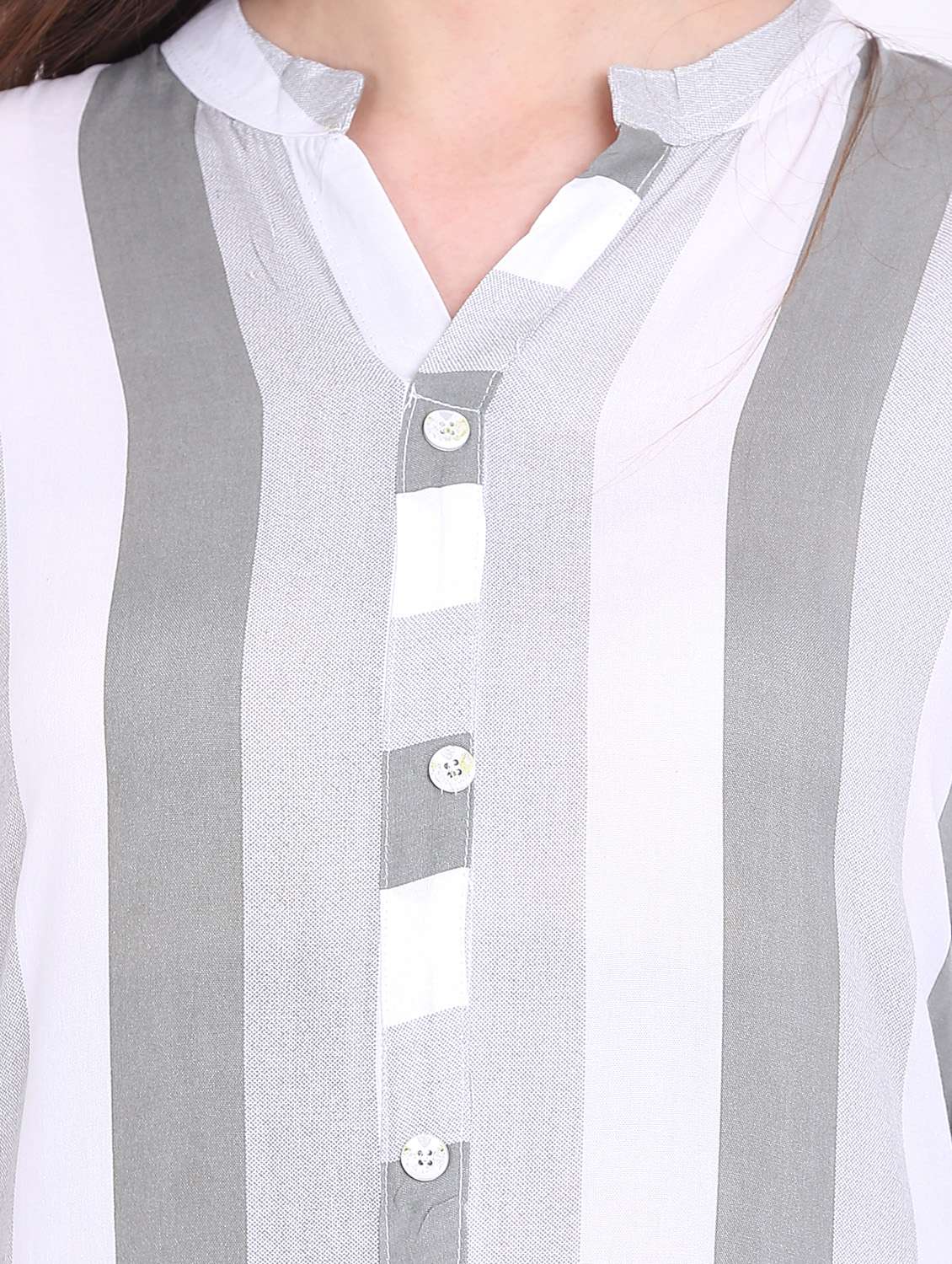 women printed straight kurta - 19408439 -  Standard Image - 4