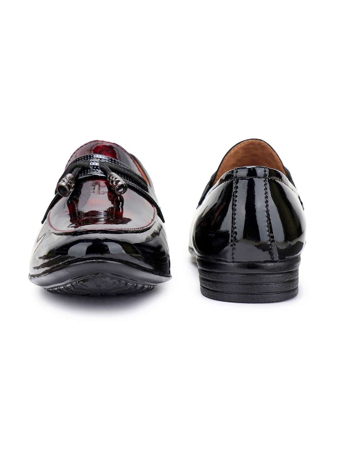 black canvas slip on loafers - 19408496 -  Standard Image - 4