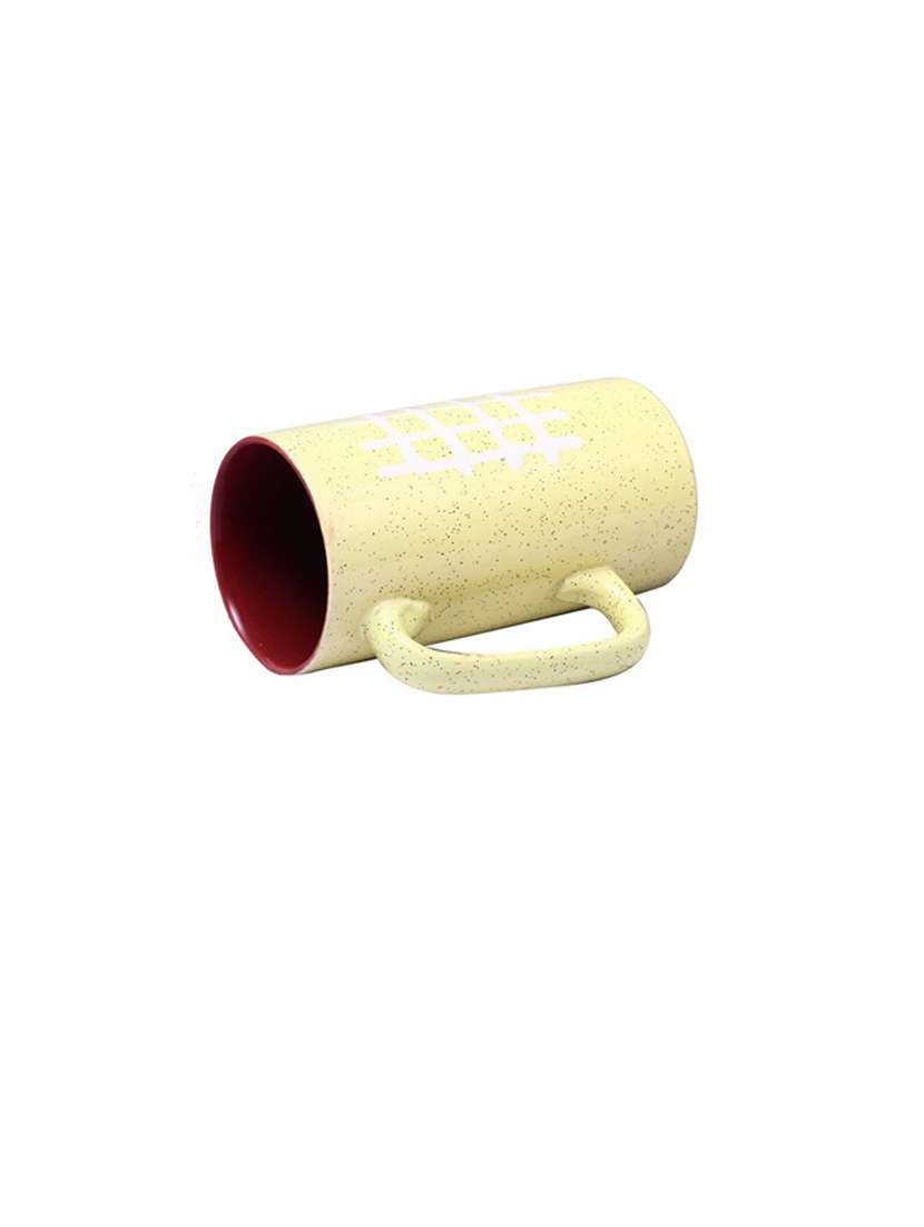 caffeine handmade ceramic cream and maroon milk mug (set of 2) - 19408612 - Standard Image - 1