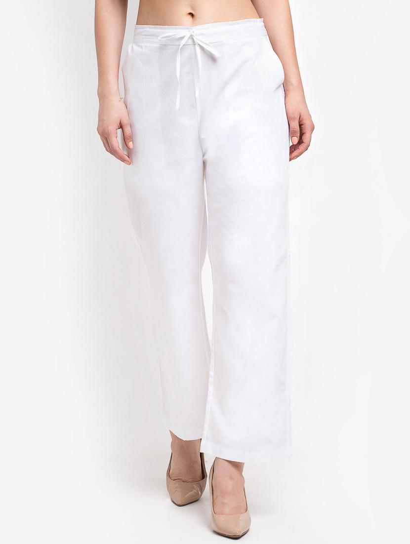 pack of 2 solid trousers - 19408992 -  Standard Image - 1