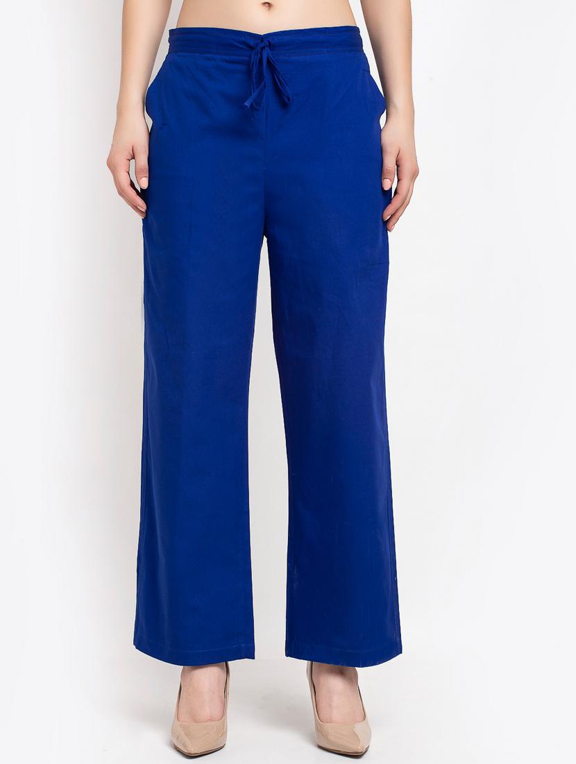 pack of 2 solid trousers - 19409008 -  Standard Image - 1