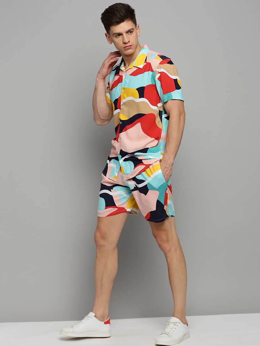 men printed loungewear - 19409426 - Standard Image - 1