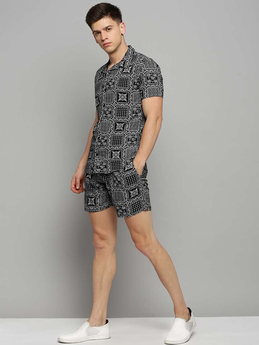 men printed loungewear - 19409431 - Standard Image - 1