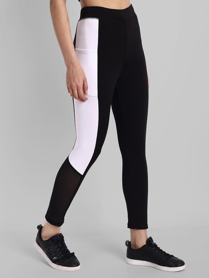 high rise color block yoga pants track pant - 19409709 -  Standard Image - 1