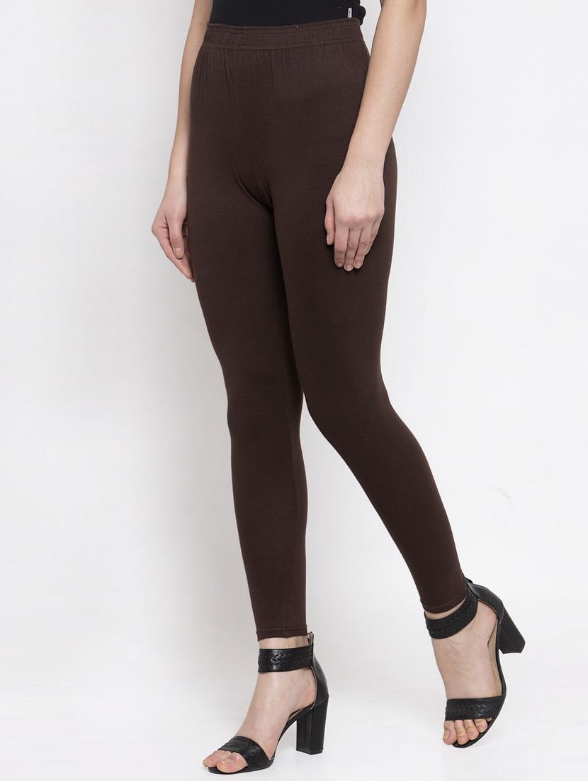 brown cotton leggings - 19409728 - Standard Image - 1