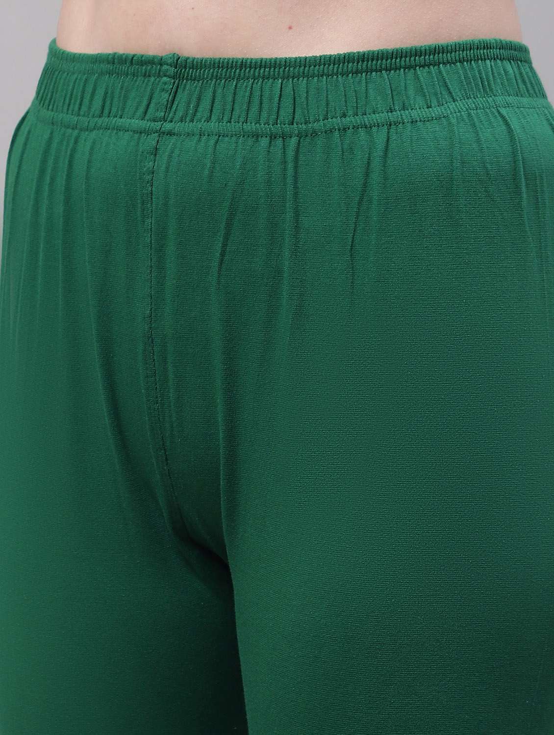 green cotton leggings - 19409735 - Standard Image - 4
