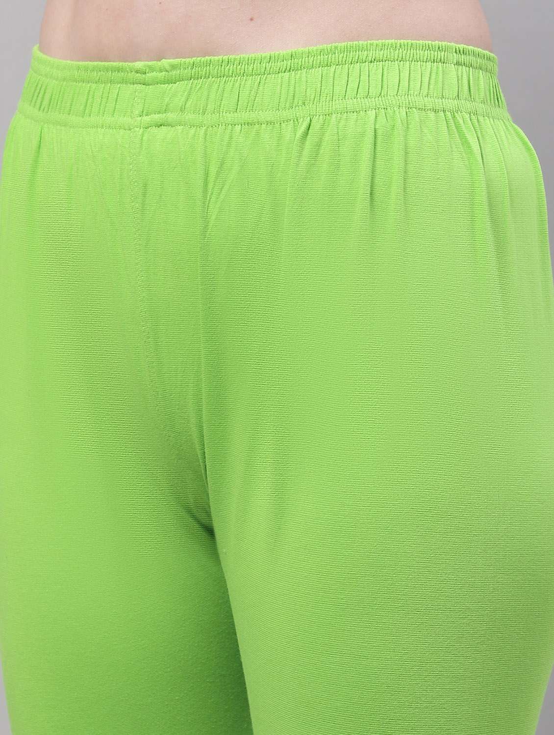 green cotton leggings - 19409738 - Standard Image - 4