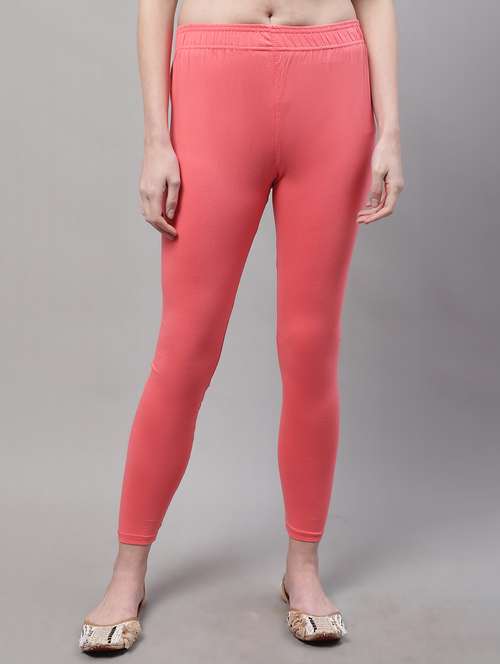 pink cotton leggings - 19409744 - Standard Image - 0