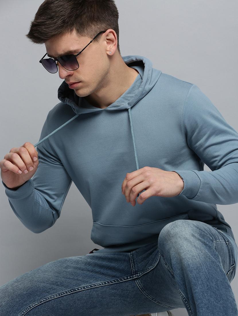 mens plain sweatshirt - 19409757 - Standard Image - 4