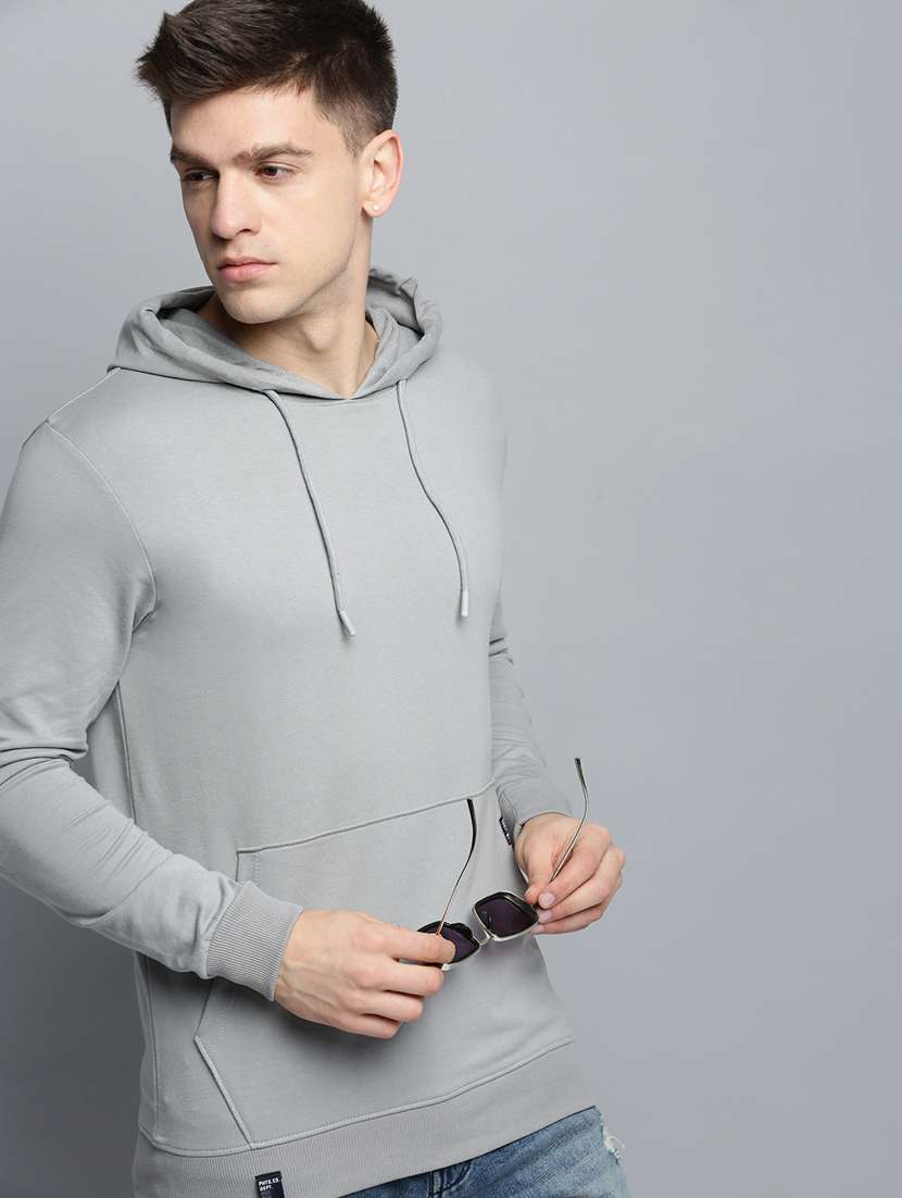 mens plain sweatshirt - 19409761 -  Standard Image - 4
