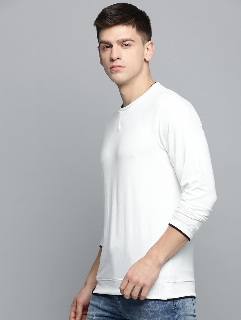 mens plain sweatshirt - 19409834 - Standard Image - 1