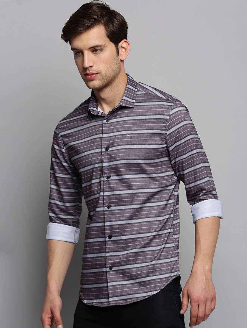 mens stripes casual shirt - 19409870 -  Standard Image - 1