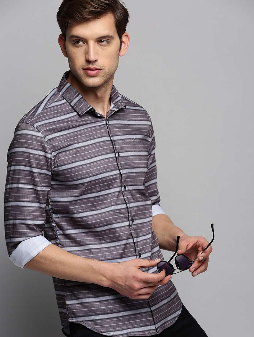 mens stripes casual shirt - 19409870 -  Standard Image - 4