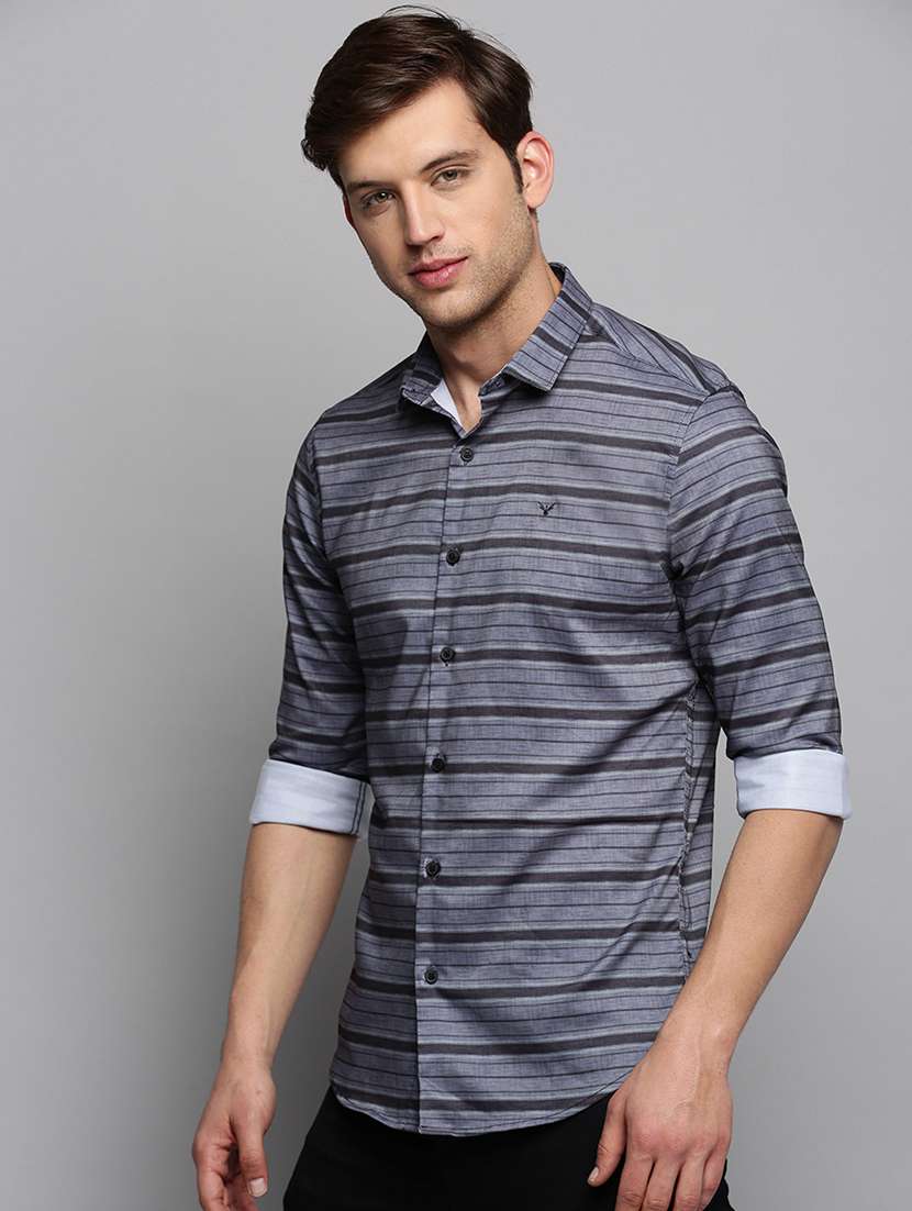 mens stripes casual shirt - 19409871 -  Standard Image - 1