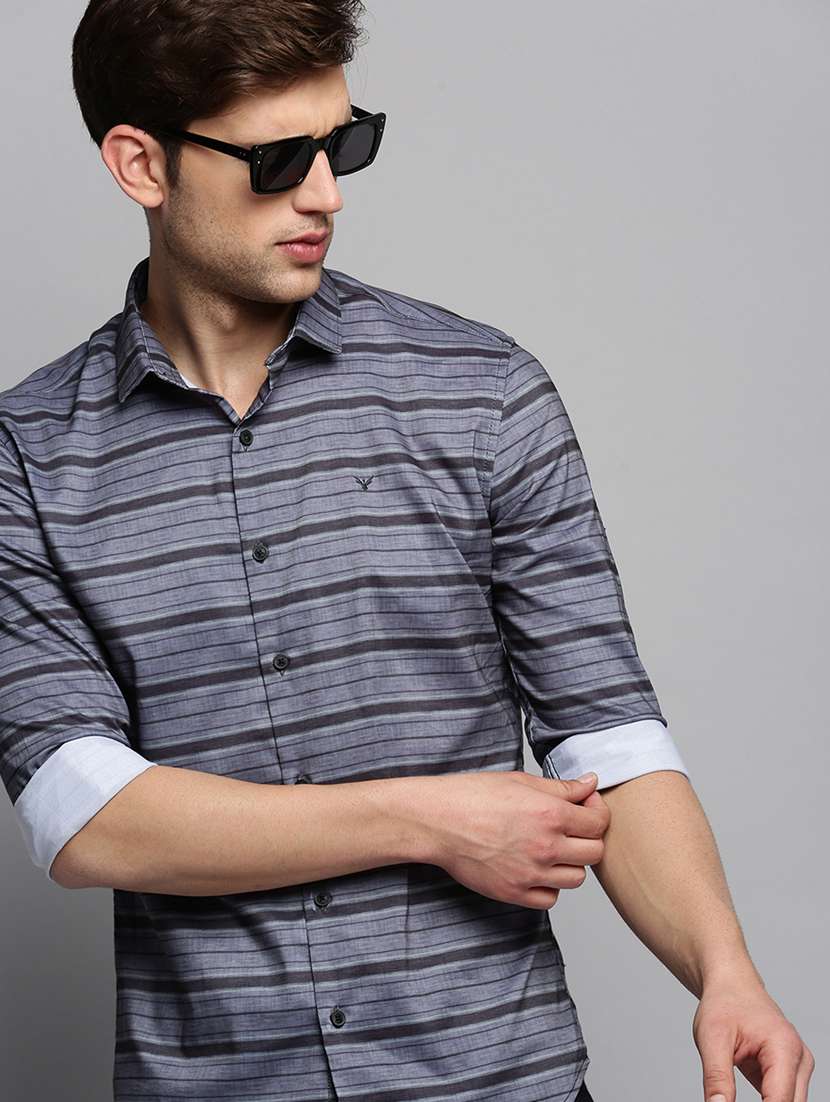 mens stripes casual shirt - 19409871 -  Standard Image - 4