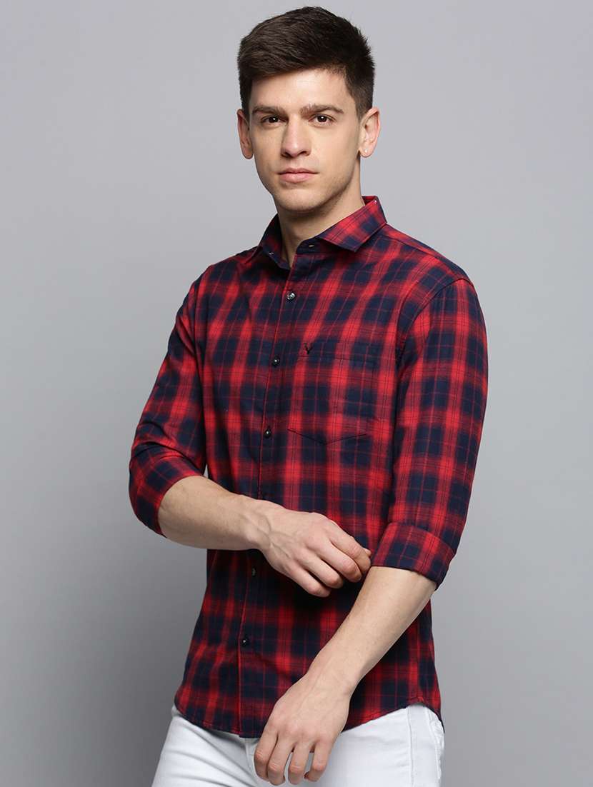 mens checks casual shirt - 19409873 -  Standard Image - 1
