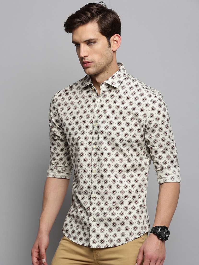 mens printed casual shirt - 19409898 -  Standard Image - 1