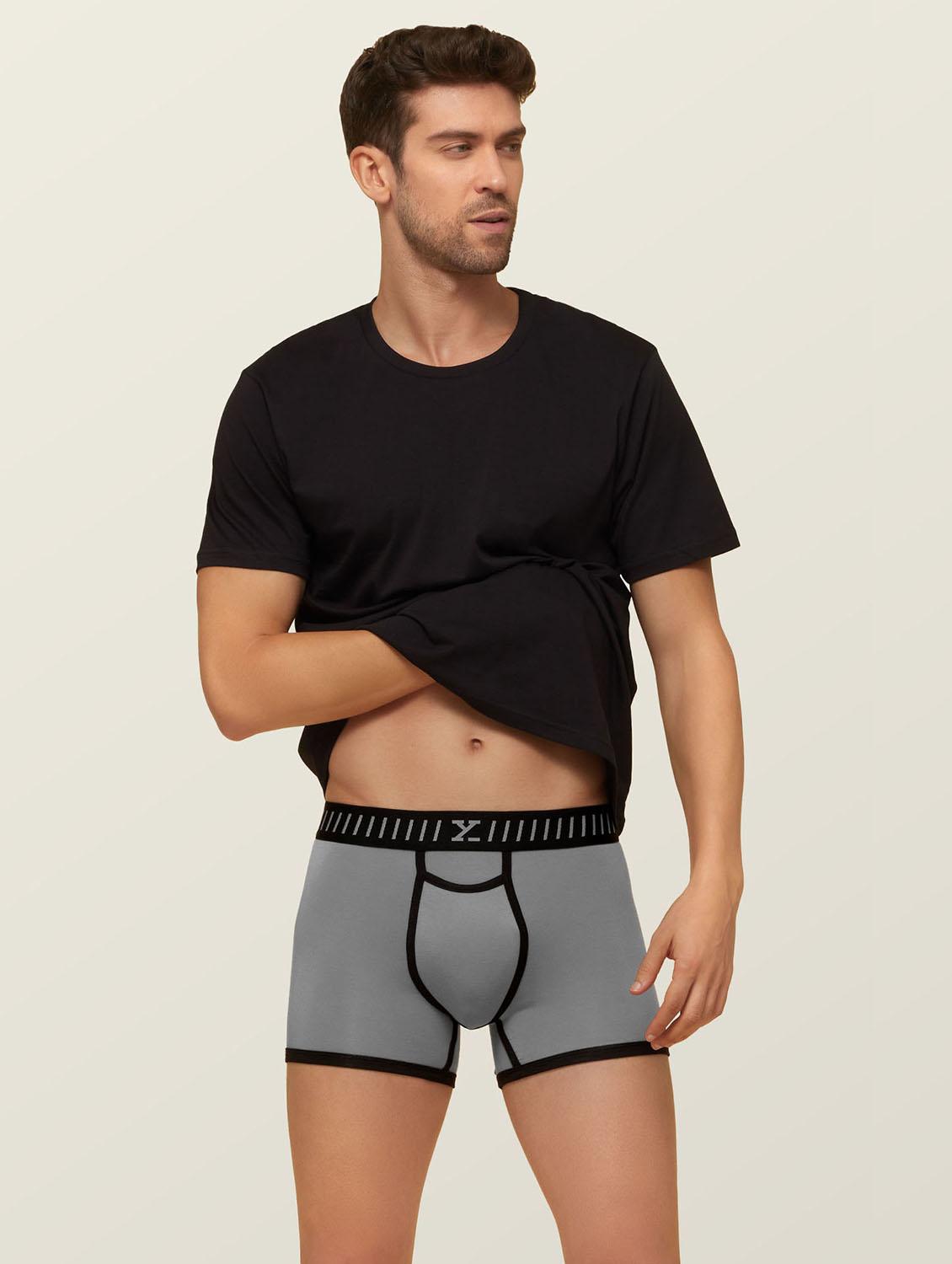 grey solid trunk - 19411395 - Standard Image - 4