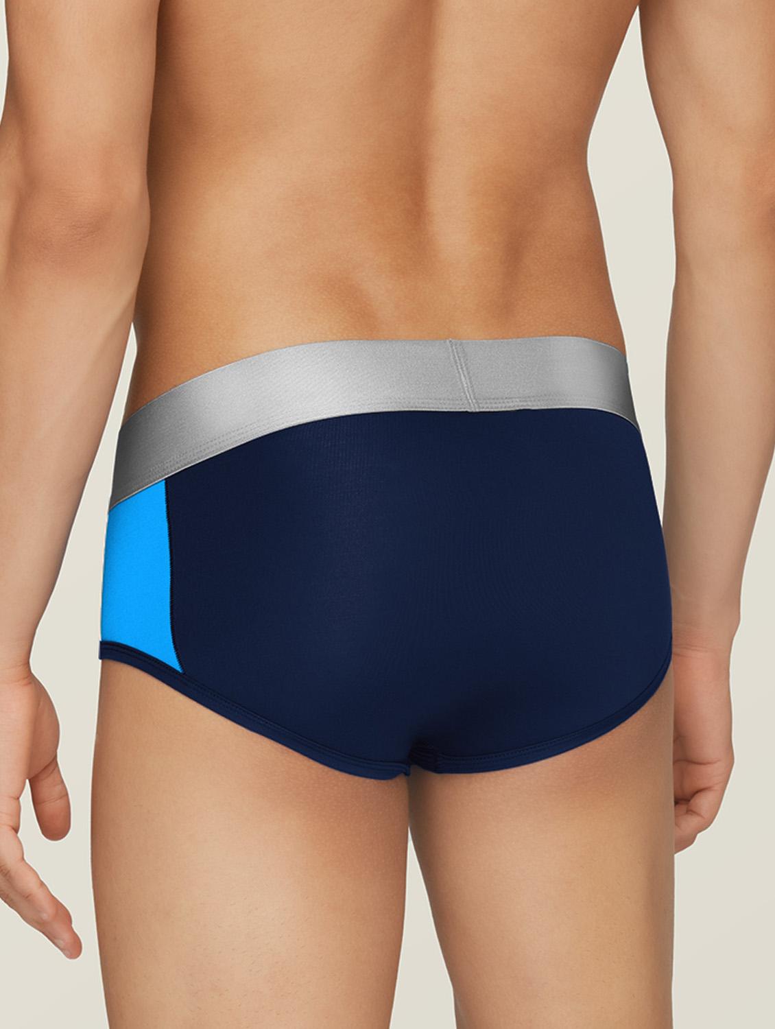 pack of 2 color block briefs - 19411455 - Standard Image - 4