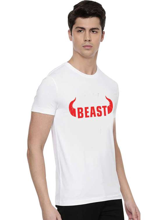 printed cotton regular t-shirt - 19412007 -  Standard Image - 1