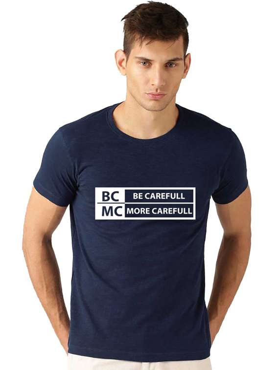 printed cotton regular t-shirt - 19412013 - Zoom Image - 0