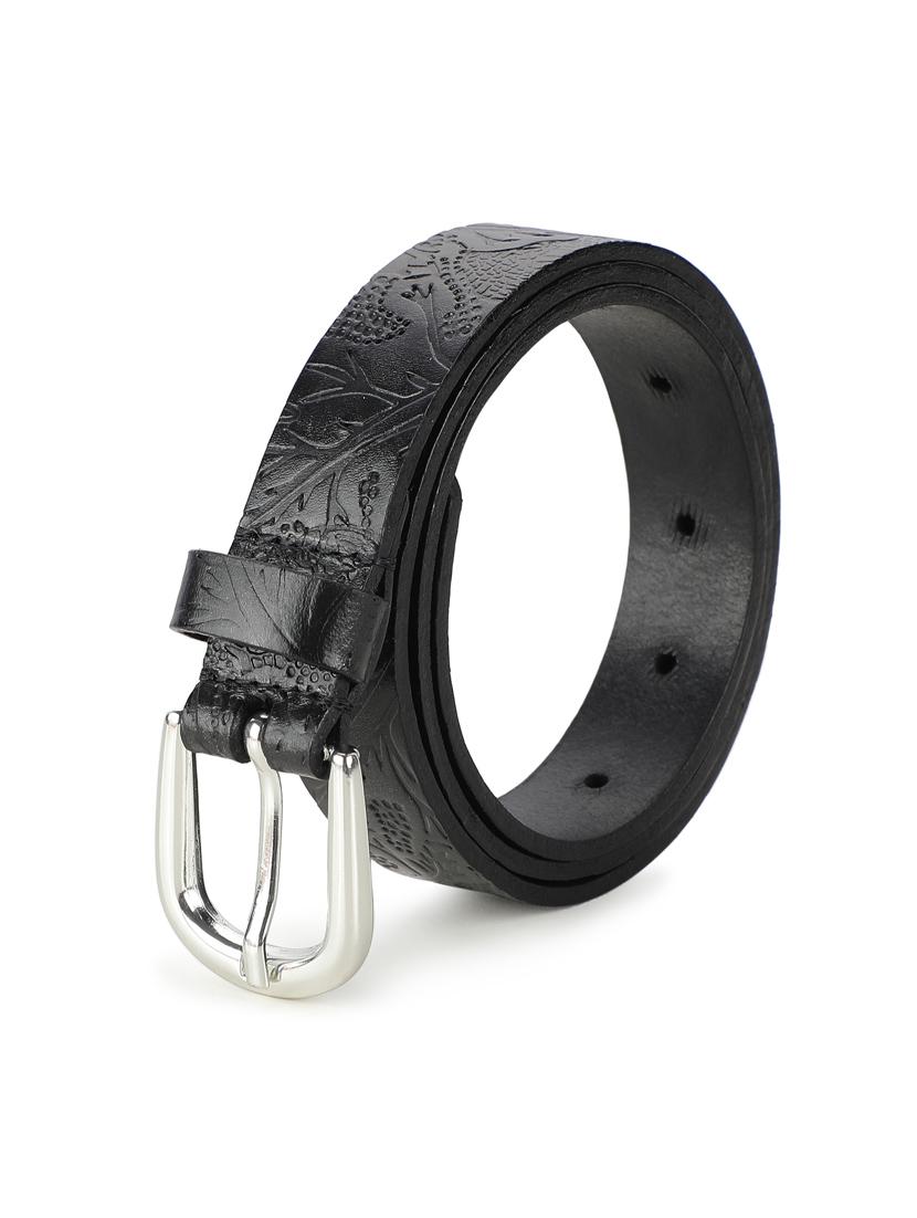 batik pattern embossed belt - 19412048 -  Standard Image - 1