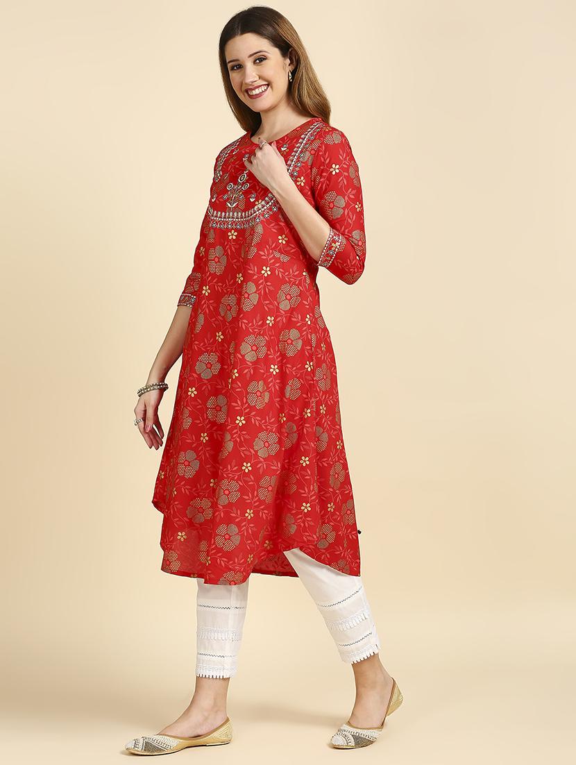 women's a-line kurta - 19412242 - Standard Image - 1