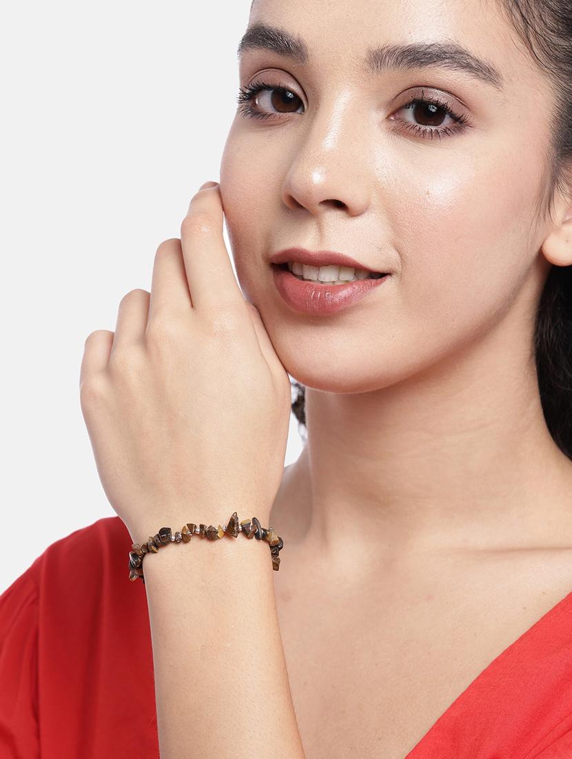 women brown armlet bracelet - 19413426 - Standard Image - 4
