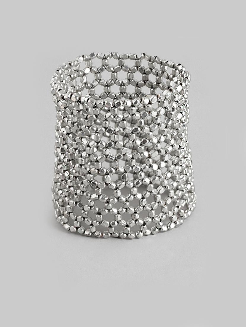 women silver-plated elasticated bracelet - 19413440 - Zoom Image - 0