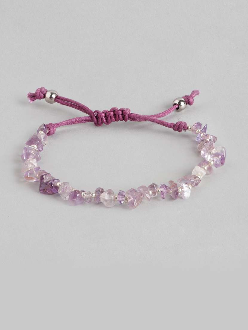 women purple armlet bracelet