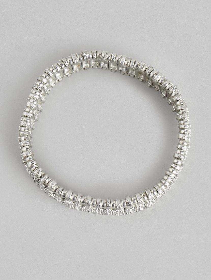 women silver-plated cuff bracelet - 19413453 -  Standard Image - 1