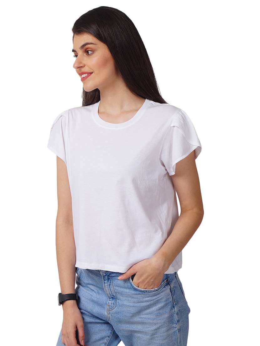 solids cotton regular top - 19414222 -  Standard Image - 1
