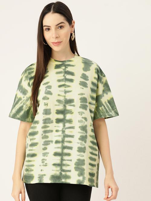 women's all over print crew neck t-shirt - 19414252 - Standard Image - 0