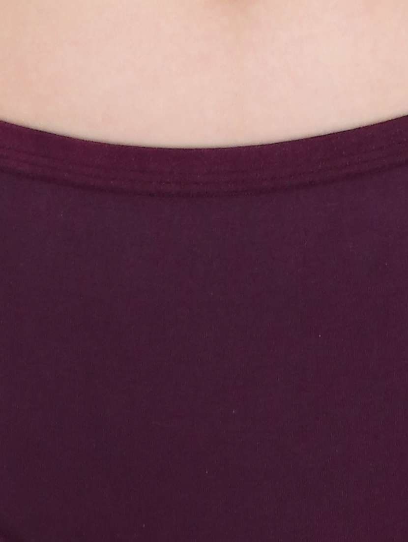 purple cotton hipster panty - 19414942 - Standard Image - 4