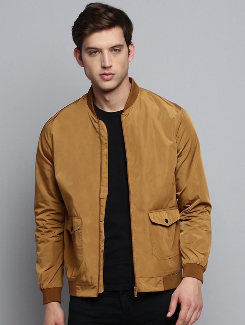 solids nylon casual jacket - 19415020 - Zoom Image - 0